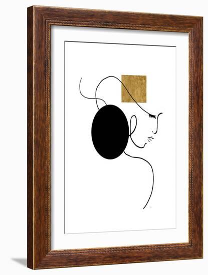 Shapes and Lines I-null-Framed Art Print