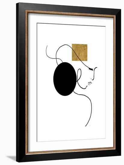 Shapes and Lines I-null-Framed Art Print