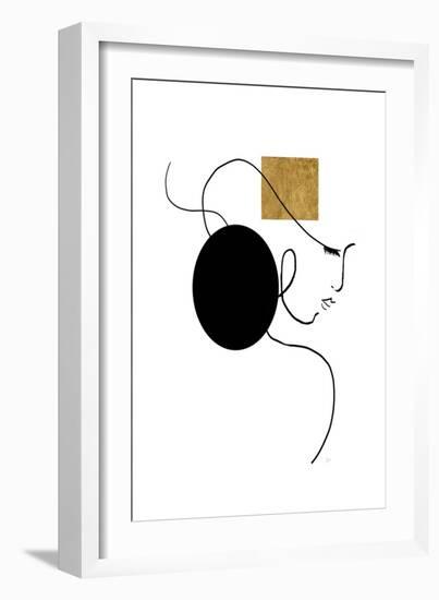 Shapes and Lines I-null-Framed Art Print