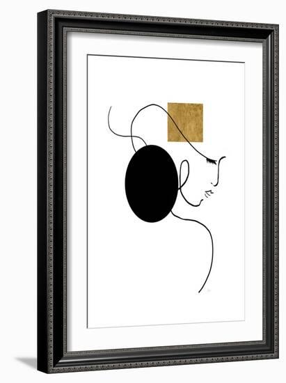 Shapes and Lines I-null-Framed Art Print