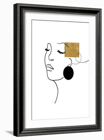Shapes and Lines II-null-Framed Art Print