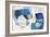 Shapes and Shapes-Anna Polanski-Framed Art Print