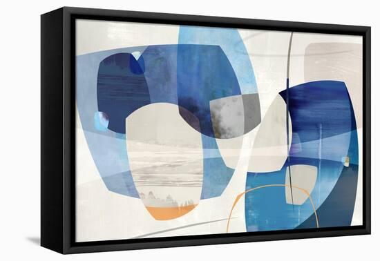 Shapes and Shapes-Anna Polanski-Framed Stretched Canvas