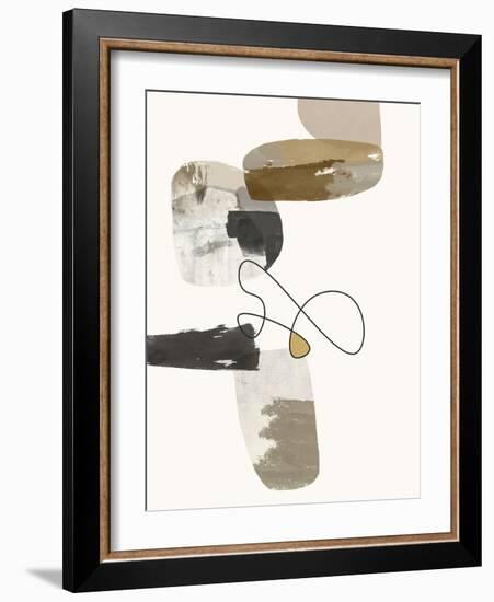 Shapes and Texture 1-Roberto Moro-Framed Giclee Print