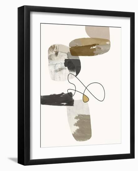 Shapes and Texture 1-Roberto Moro-Framed Giclee Print
