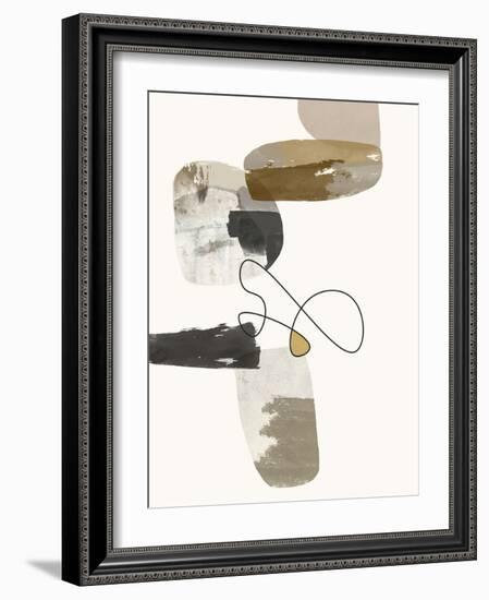 Shapes and Texture 1-Roberto Moro-Framed Giclee Print