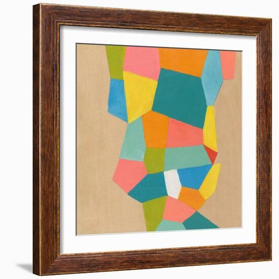 Shapes at a Cellular Level 1-Jan Weiss-Framed Art Print