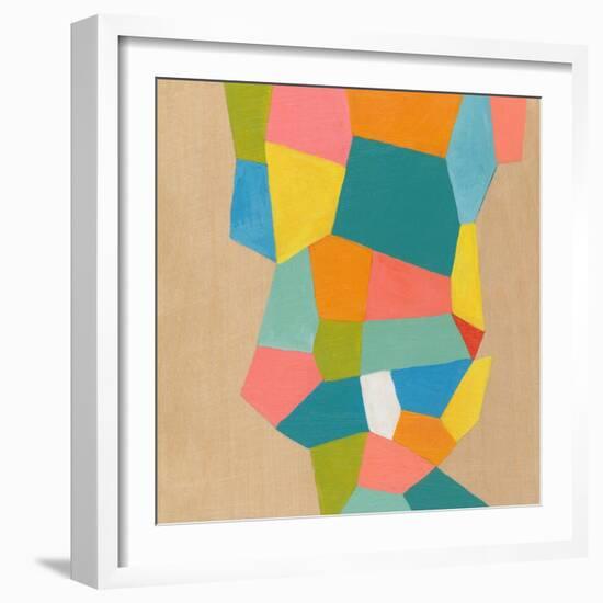 Shapes at a Cellular Level 1-Jan Weiss-Framed Art Print