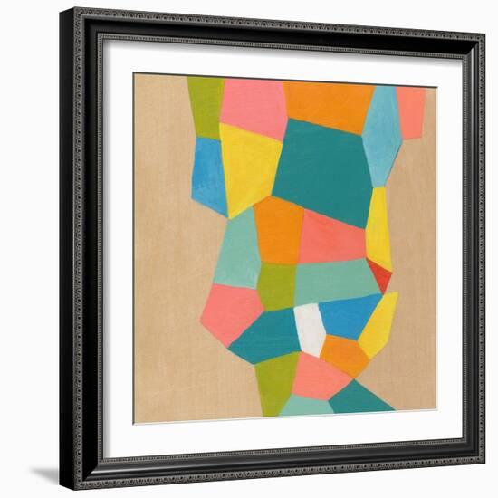 Shapes at a Cellular Level 1-Jan Weiss-Framed Art Print