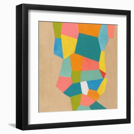 Shapes at a Cellular Level 1-Jan Weiss-Framed Art Print