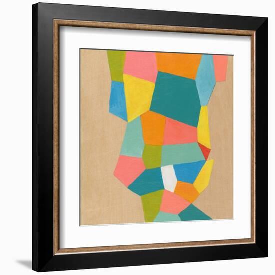 Shapes at a Cellular Level 1-Jan Weiss-Framed Art Print