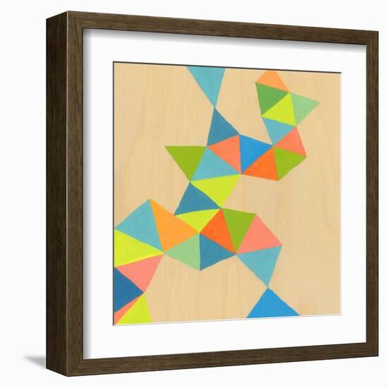 Shapes at a Cellular Level 3-Jan Weiss-Framed Art Print