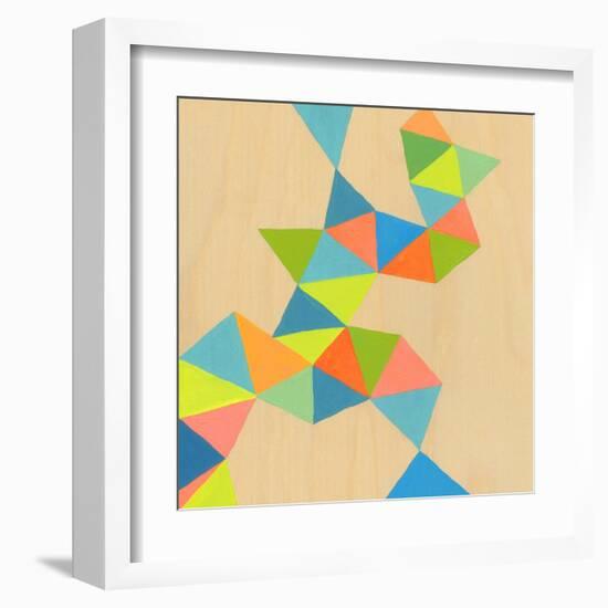 Shapes at a Cellular Level 3-Jan Weiss-Framed Art Print