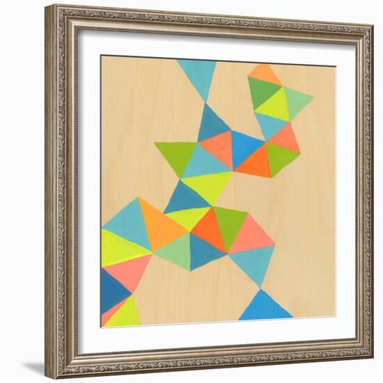 Shapes at a Cellular Level 3-Jan Weiss-Framed Art Print