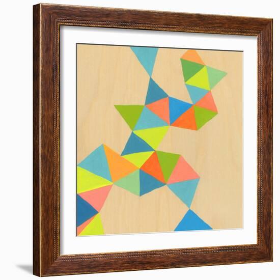 Shapes at a Cellular Level 3-Jan Weiss-Framed Art Print