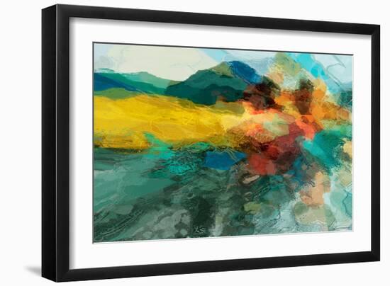 Shapes II-Michael Tienhaara-Framed Art Print