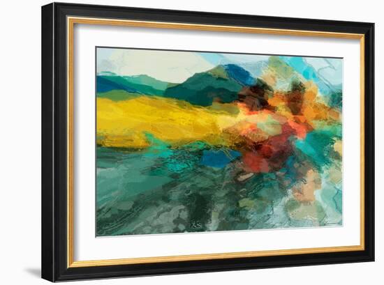 Shapes II-Michael Tienhaara-Framed Art Print