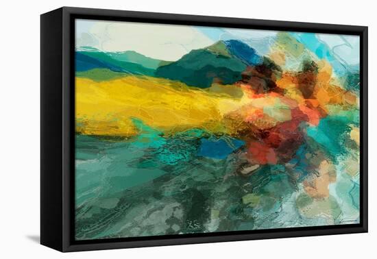 Shapes II-Michael Tienhaara-Framed Stretched Canvas