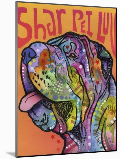 Shar Pei Love-Dean Russo-Mounted Giclee Print