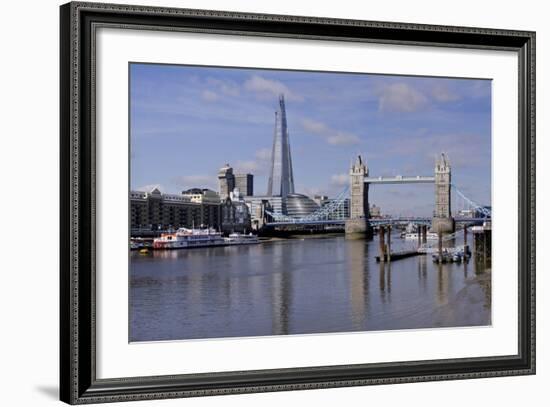 Shard London-Charles Bowman-Framed Photographic Print