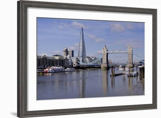 Shard London-Charles Bowman-Framed Photographic Print