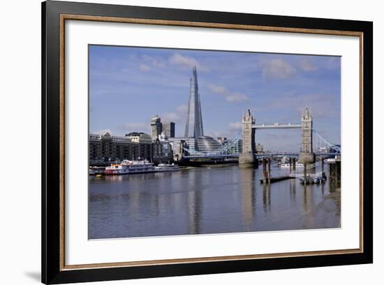 Shard London-Charles Bowman-Framed Photographic Print