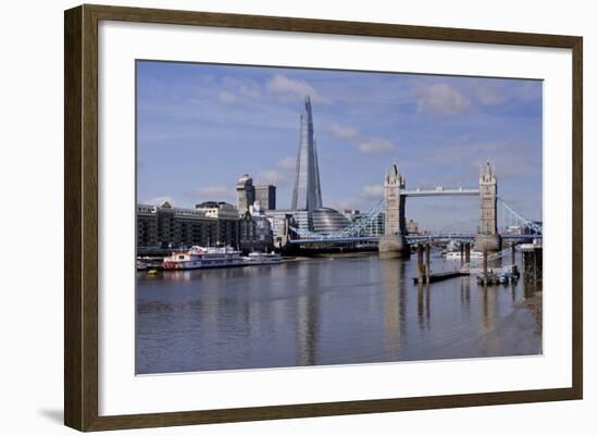 Shard London-Charles Bowman-Framed Photographic Print