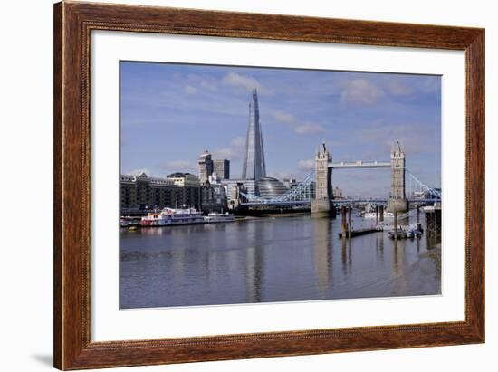 Shard London-Charles Bowman-Framed Photographic Print