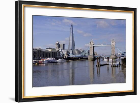 Shard London-Charles Bowman-Framed Photographic Print