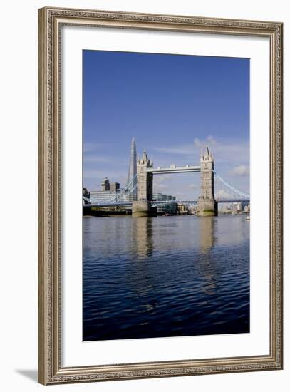 Shard skyline-Charles Bowman-Framed Photographic Print