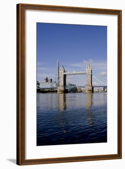 Shard skyline-Charles Bowman-Framed Photographic Print