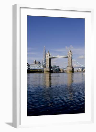 Shard skyline-Charles Bowman-Framed Photographic Print