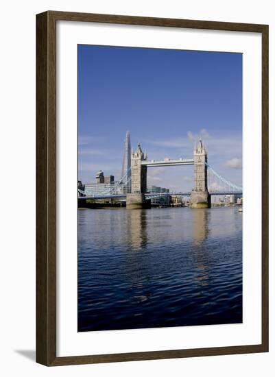 Shard skyline-Charles Bowman-Framed Photographic Print