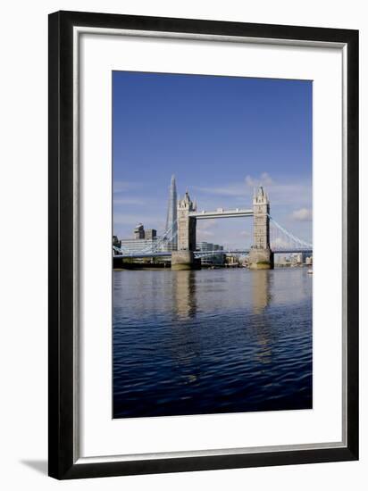 Shard skyline-Charles Bowman-Framed Photographic Print