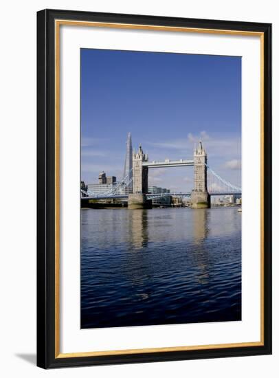 Shard skyline-Charles Bowman-Framed Photographic Print