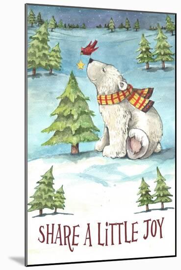 Share a Little Joy-Melinda Hipsher-Mounted Giclee Print