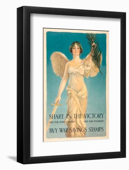 Share in the Victory-Vintage Reproduction-Framed Giclee Print