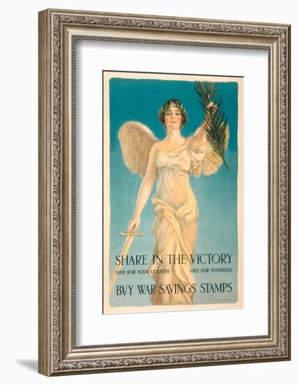 Share in the Victory-Vintage Reproduction-Framed Giclee Print