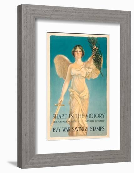 Share in the Victory-Vintage Reproduction-Framed Giclee Print