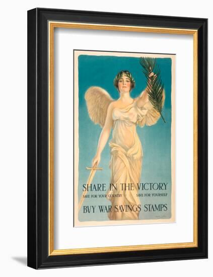 Share in the Victory-Vintage Reproduction-Framed Giclee Print