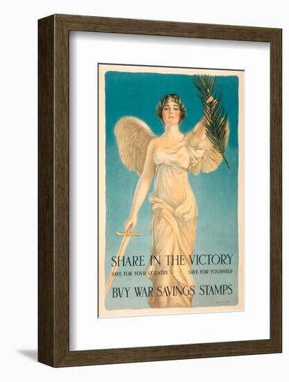 Share in the Victory-Vintage Reproduction-Framed Giclee Print