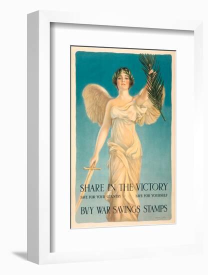 Share in the Victory-Vintage Reproduction-Framed Giclee Print