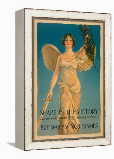 Share in the Victory-Haskell Coffin-Framed Stretched Canvas