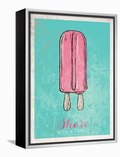 Share with a Friend-SD Graphics Studio-Framed Stretched Canvas