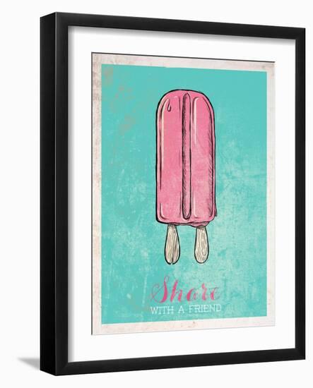 Share with a Friend-SD Graphics Studio-Framed Art Print