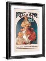 Share-Wilbur Pierce-Framed Art Print