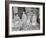 Sharecropper Bud Fields and his family at home in Hale County, Alabama, 1935-36-Walker Evans-Framed Photographic Print