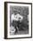 Sharecropper Bud Fields in his cotton patch in Hale County, Alabama, c.1936-Walker Evans-Framed Photographic Print