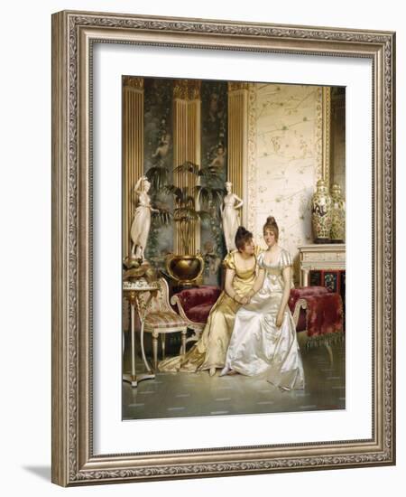 Shared Confidence-Joseph Frederic Soulacroix-Framed Giclee Print