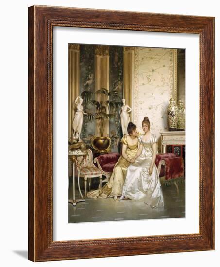 Shared Confidence-Joseph Frederic Soulacroix-Framed Giclee Print